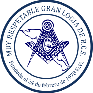 Escudo de la Gran Logia de B.C.S.